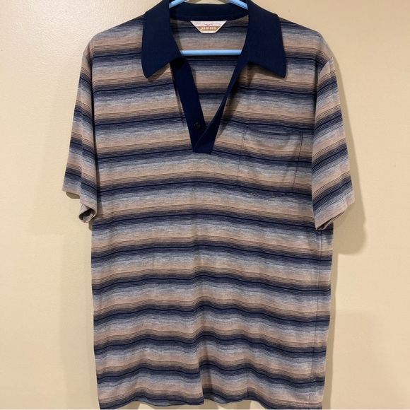 Vintage Jantzen Striped Shirt - Picture 1 of 6